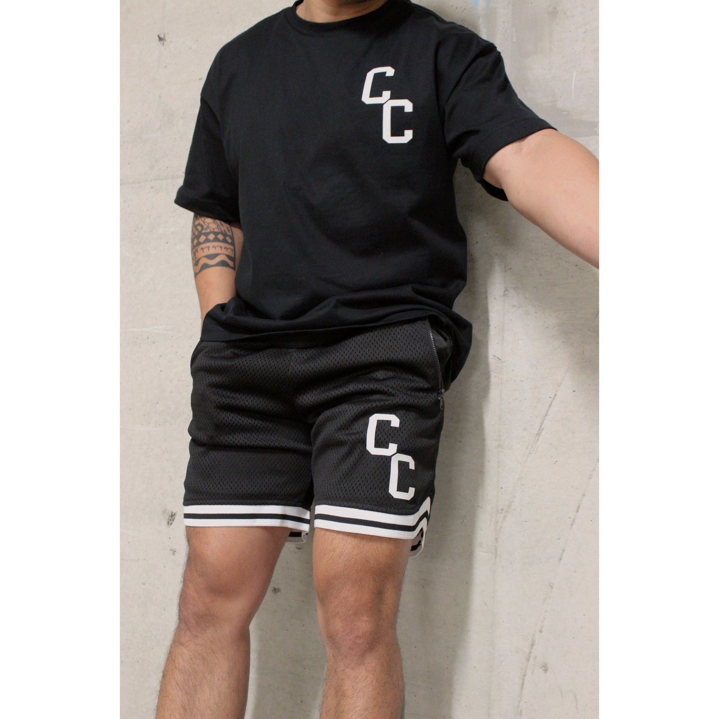 Black Dunk Shorts