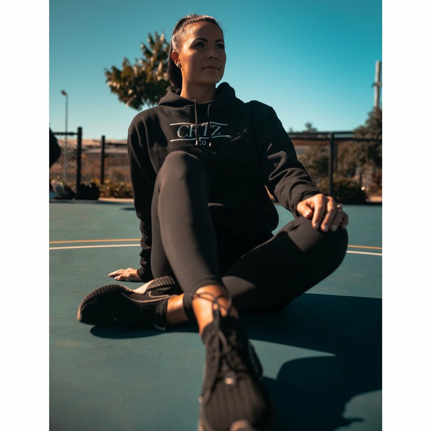 Black Lifestyle Hoodie