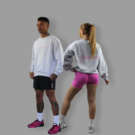 SIP Unisex Crew Neck - Grey Marle