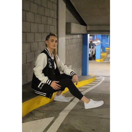 Black Champions Varsity Jacket