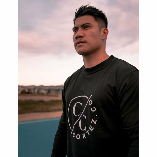 Black Dynamic L/S T-Shirt