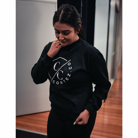 Black Unisex Lifestyle Sweatshirt